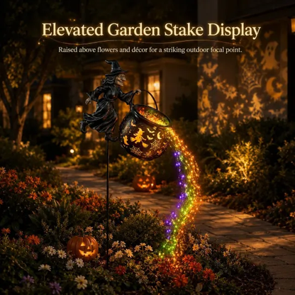 🔥50% OFF Halloween Early Bird Sale 🎃 Halloween Witch Cauldron Garden Light