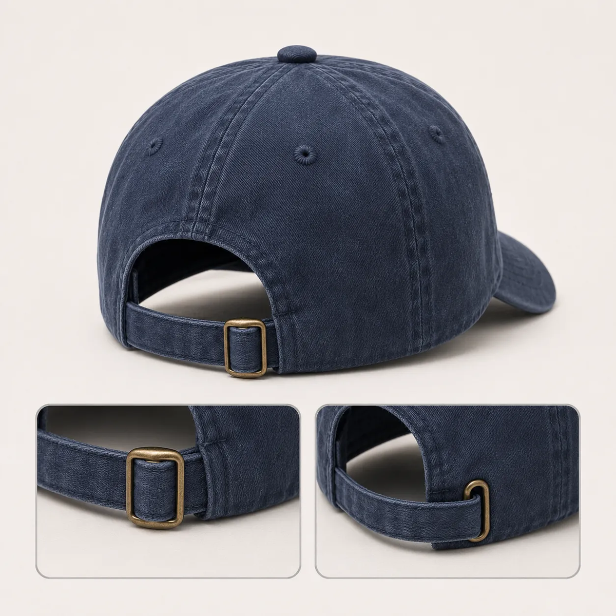 🔥 Last Day 50% OFF – 🌊Ocean Spirit Embroidered Washed Baseball Cap