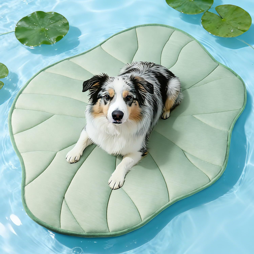 🔥Last Day Sale 50%🐶Reversible Lotus Leaf Shape Pet Cooling Mat