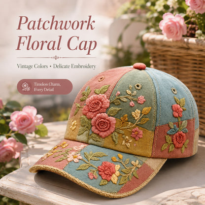 🔥Last Day 50% OFF🌹Embroidered Floral Baseball Cap Collection