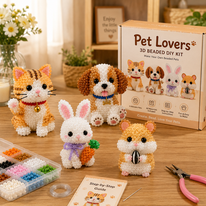 🔥Last Day Sale 50%🐇OFF3D Beaded Animal DIY Kit
