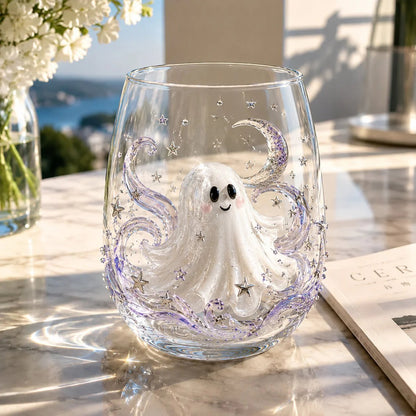 🔥LAST DAY 50% OFF-🎃 3D Halloween Glass Cups | Perfect for Parties & Cozy Fall Home Bars