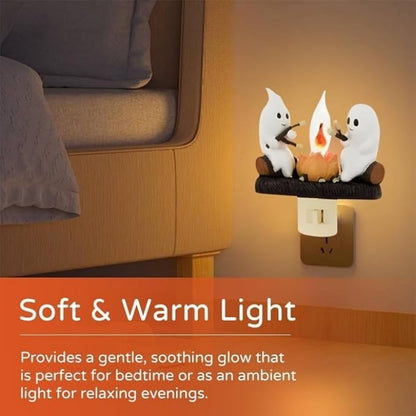 🔥Last Day 50% OFF 👻Ghost Campfire Flickering Nightlight🔥