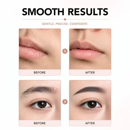 💥 LAST DAY 50% OFF✨ 2-in-1 Women’s Facial & Eyebrow Trimmer – Painless & Rechargeable