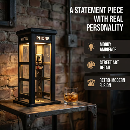 🔥Last Day Sale 50% OFF✨Vintage Phone Booth Ambient Lamp