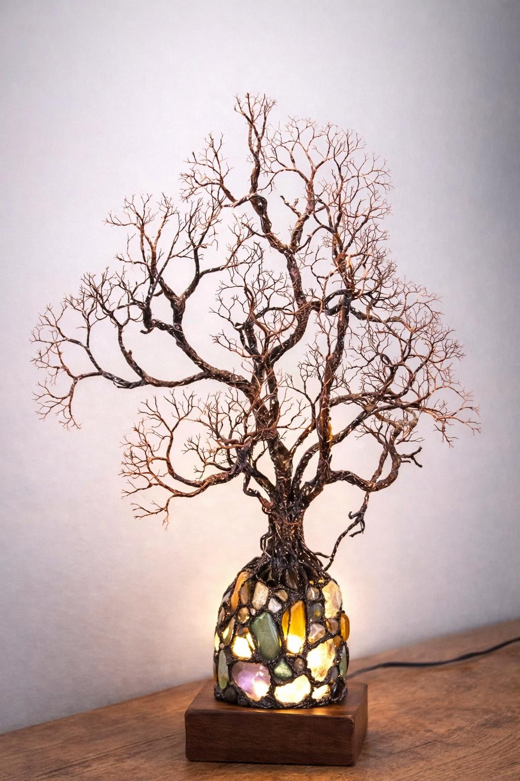 🔥Last Day Sale 50%✨ Bring Positive Energy & Peace Into Your Home With This Stunning Crystal Tree Lamp