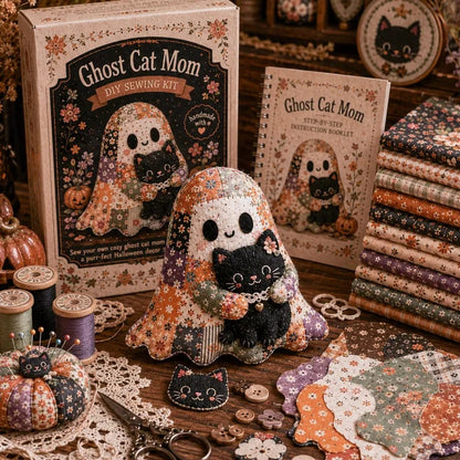 🔥50% Off Last Day - 👻Little Ghost’s Cozy Halloween DIY Patchwork Kit