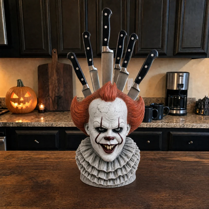 🔥Last Day Sale 50% OFF💀Horror Knife Block