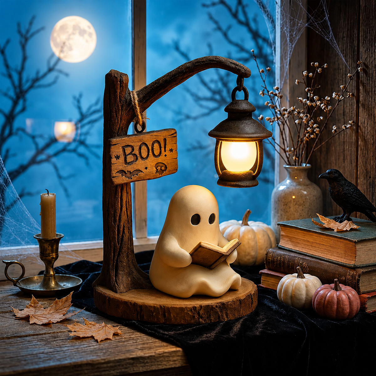 🔥 50% OFF Today 👻 Cute Ghost LED Night Light – Cozy Halloween Home Decor & Gift Idea ✨