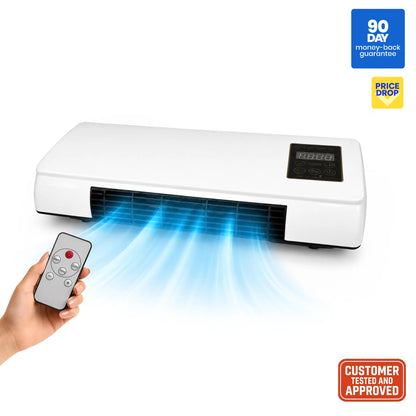 LAST DAY 50% OFF❄️🔥 2-in-1 Wall-Mounted Heater & Air Cooler | Fast Cooling & Heating for Any Room