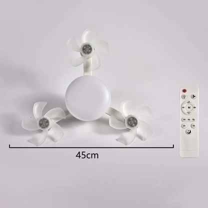 🔥Last Day 50% OFF🌀New E26/E27 Socket Ceiling Fan Light – 2‑in‑1 Silent LED Fan with Remote Control, Energy‑Saving Cooling & Lighting Combo for Home Bedroom