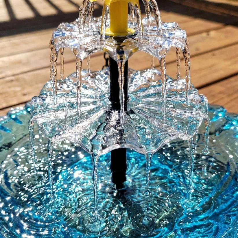 🔥Last Day Sale 50% OFF🦜Solar Cascade Hanging Bird Bath Fountain