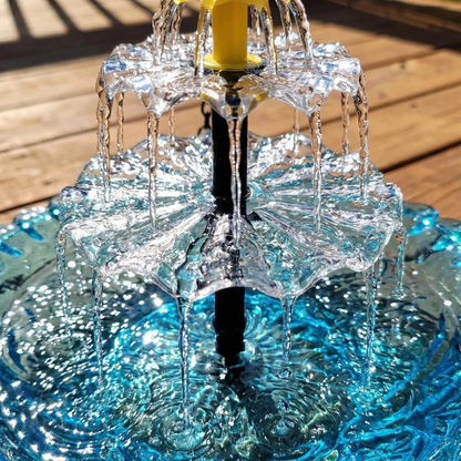 🔥Last Day Sale 50% OFF🦜Solar Cascade Hanging Bird Bath Fountain