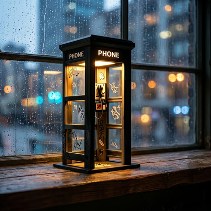 🔥Last Day Sale 50% OFF✨Vintage Phone Booth Ambient Lamp