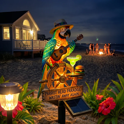 🔥Last Day Sale 50% OFF🌴 Solar-Powered Parrot Garden Light