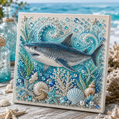 🔥Last Day 50% OFF - 🌊✨Ocean Theme Pearl Art DIY Kit