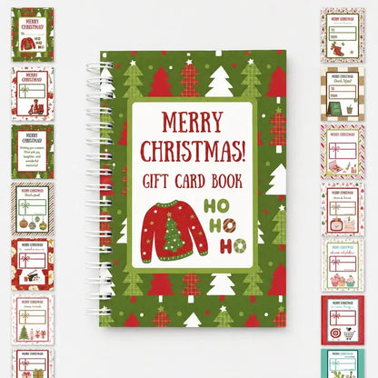 LAST DAY 50% OFF🎄📚Christmas Gift Card Book - 🎁Surprises On Every Page📚Hardcover & Durability Line