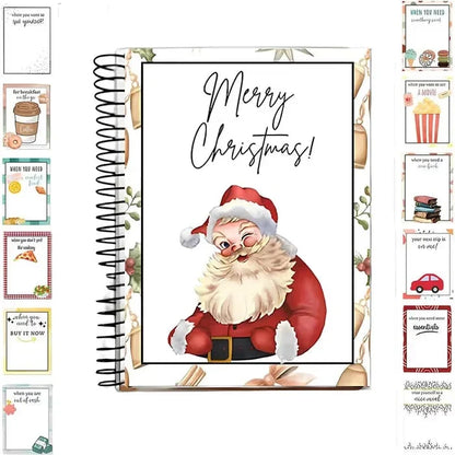 LAST DAY 50% OFF🎄📚Christmas Gift Card Book - 🎁Surprises On Every Page📚Hardcover & Durability Line
