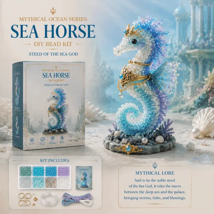 🔥Last Day Sale 50%🌊 Mythical Ocean DIY Bead Kit